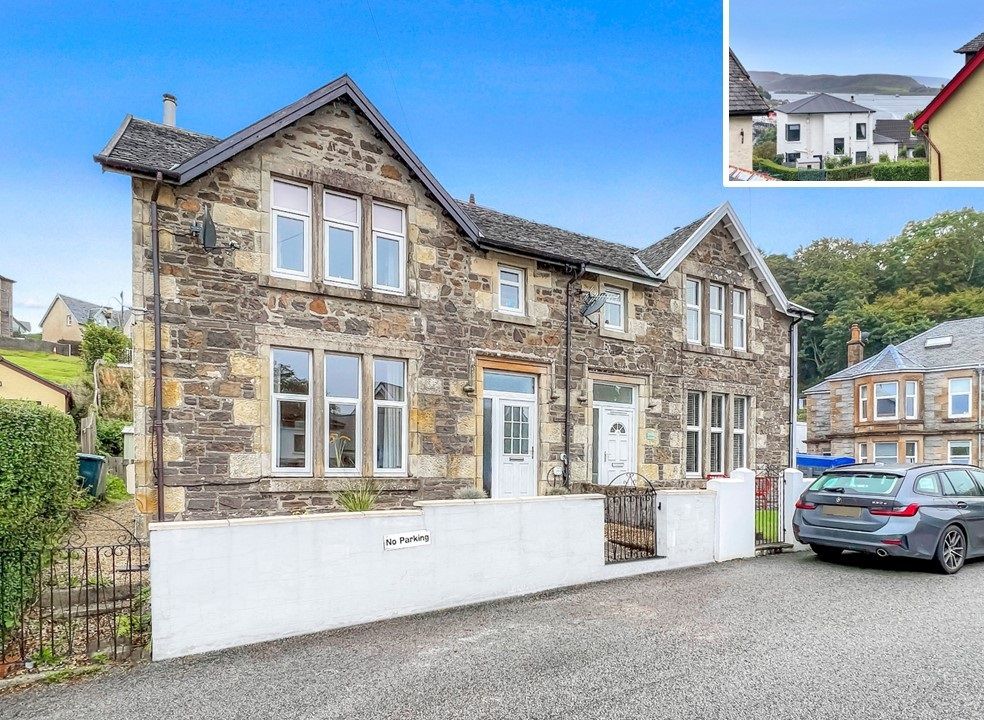 3 bed semidetached house for sale in Glen Forsa, Ardconnel Terrace