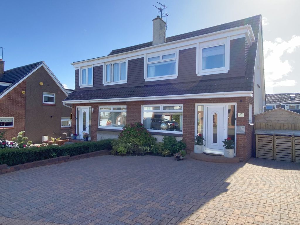 3 bed semidetached house for sale in Glenhead Crescent, Hardgate