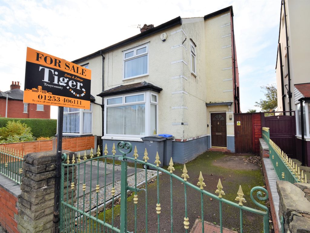 3 bed semidetached house for sale in St. Edmunds Road, Blackpool FY4