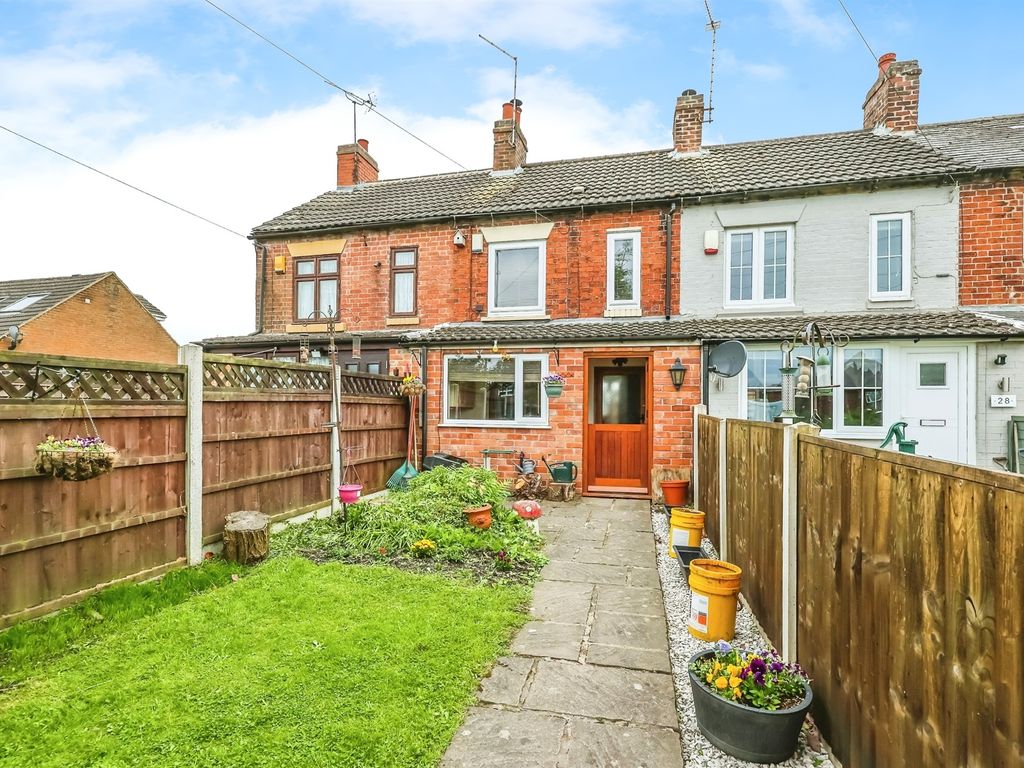 1 bed terraced house for sale in Main Road, Smalley, Ilkeston DE7, £