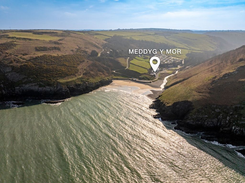 5 bed detached house for sale in Cwmtydu, Llwyndafydd, Llandysul SA44