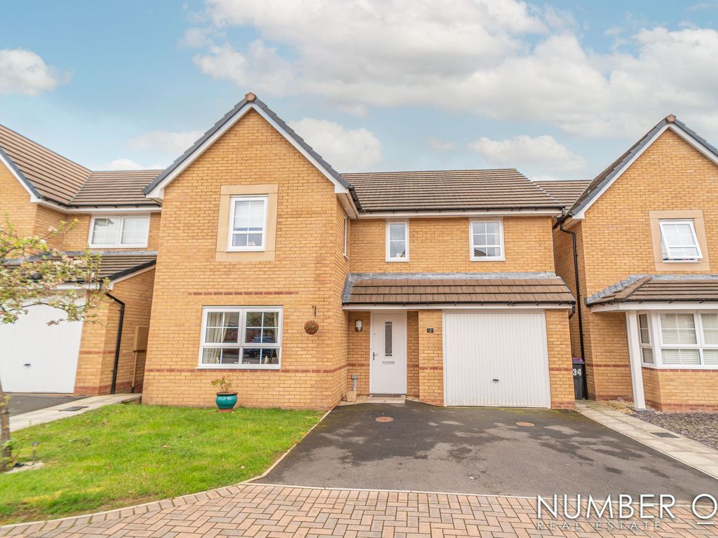4 bed detached house for sale in James Prosser Way, Llantarnam NP44, £