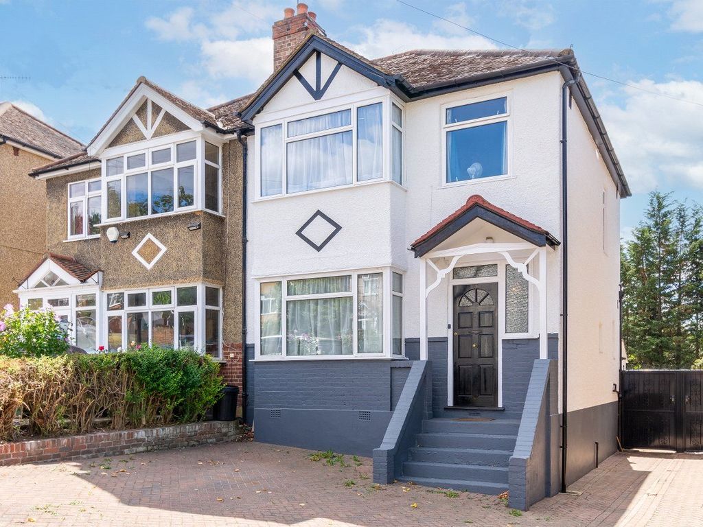 3 bed semidetached house for sale in Rosehill Park West, Sutton SM1