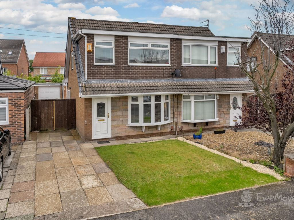 3 bed semidetached house for sale in Axbridge Avenue, Sutton Leach, St. Helens, Merseyside WA9