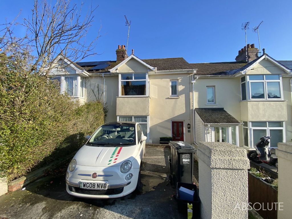 3 bed terraced house for sale in Sherwell Park Road, Torquay, Devon TQ2