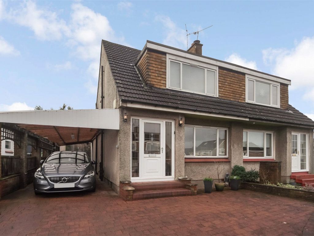 3 bed semidetached house for sale in Elspeth Gardens, Glasgow, East
