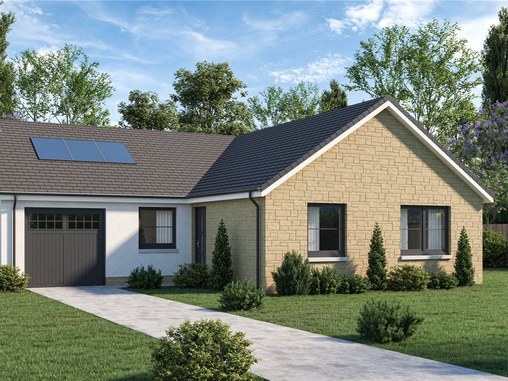 New home, 3 bed bungalow for sale in The Buddon, Elm Drive, Methven