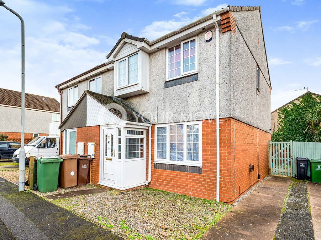 3 bed semidetached house for sale in Yeo Close, Efford, Plymouth PL3