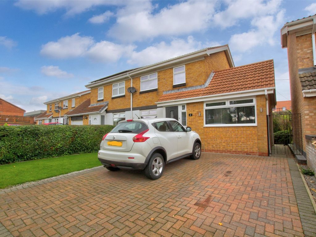 3 bed semidetached house for sale in Croftside, Etherley Moor,