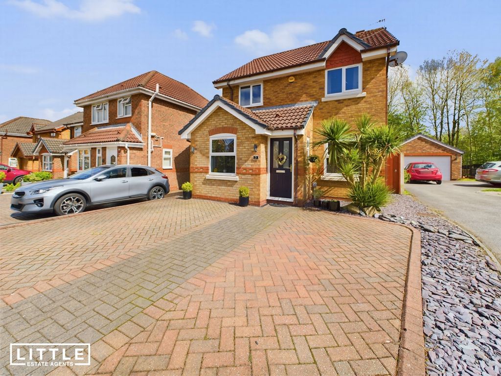 3 bed detached house for sale in Duncote Close, Whiston L35, £299,950