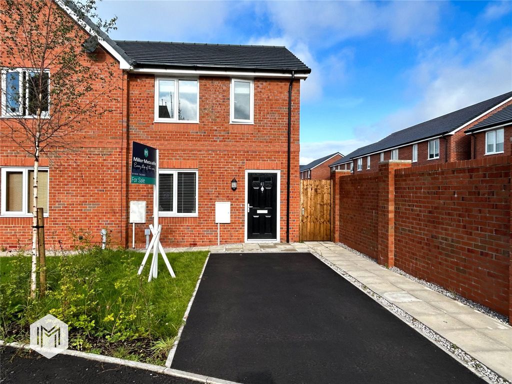 New home, 2 bed terraced house for sale in Anchor Field, Leigh, Greater