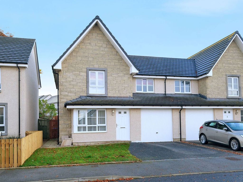 3 bed semidetached house for sale in Threave Place, Inverurie