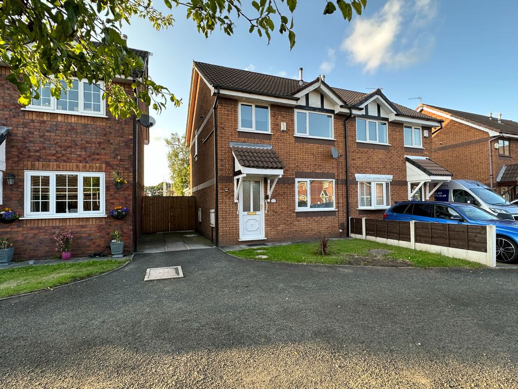 3 bed semidetached house for sale in Ampney Close, Eccles, Manchester M30, £220,000 Zoopla