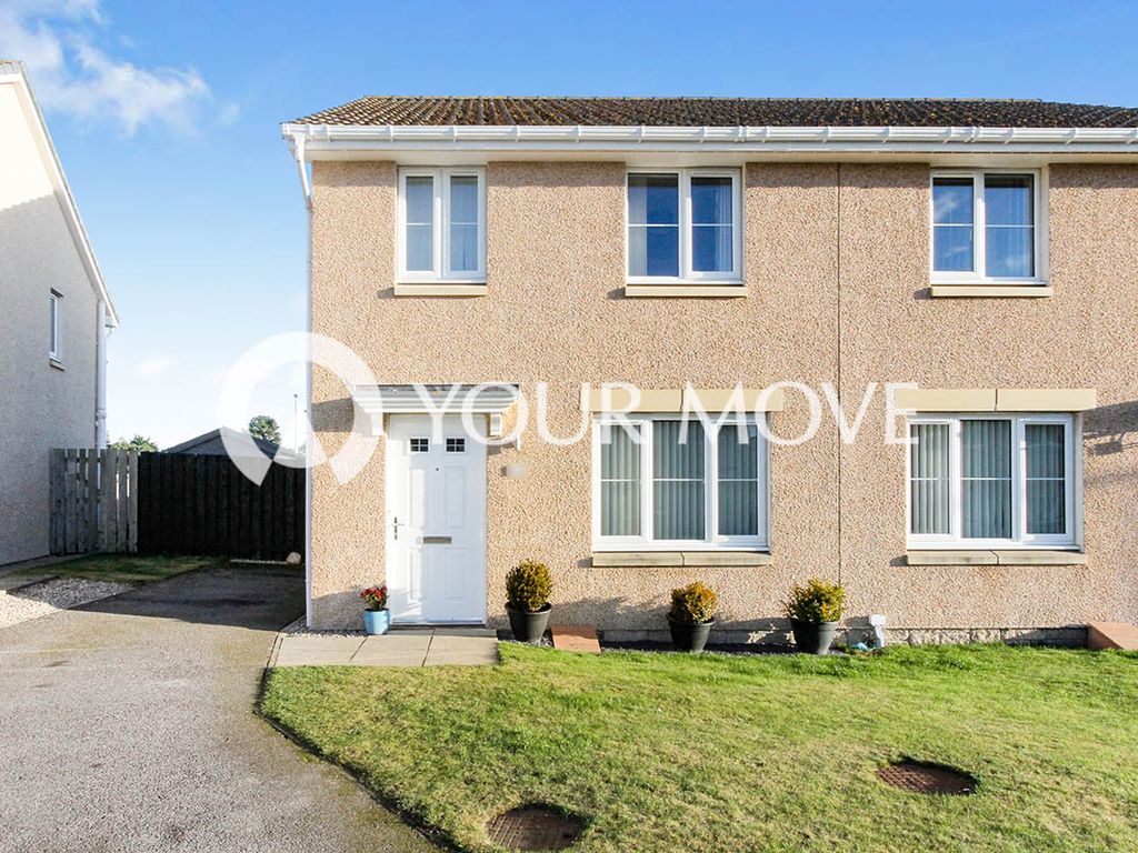 3 bed semidetached house for sale in Doocot Court, Elgin, Moray IV30