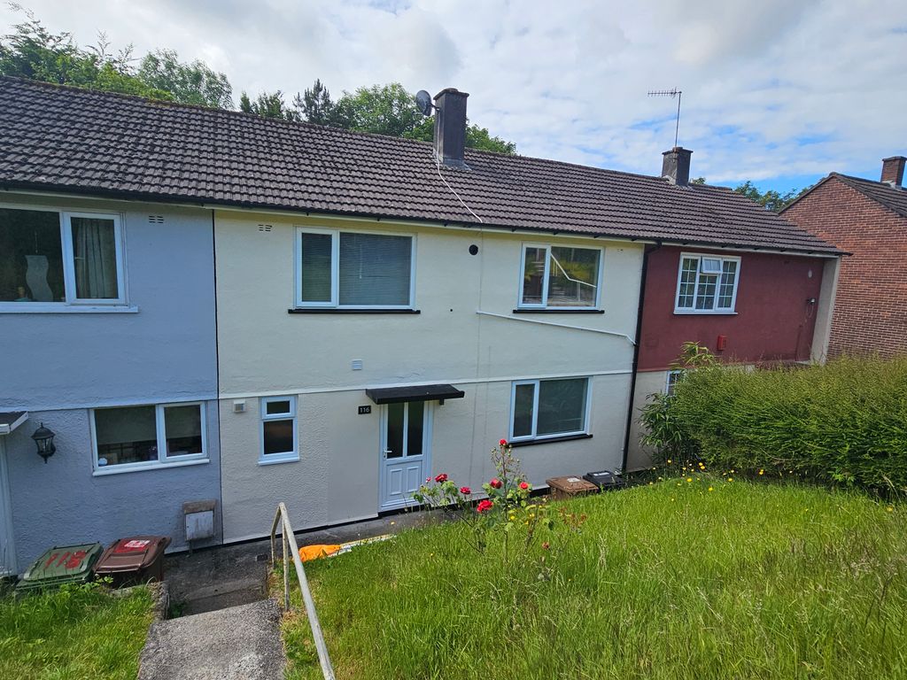 3 bed terraced house for sale in Delamere Road, Plymouth PL6, £210,000