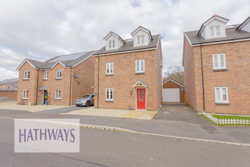 4 bed detached house for sale in Sol Invictus Place, Caerleon, Newport