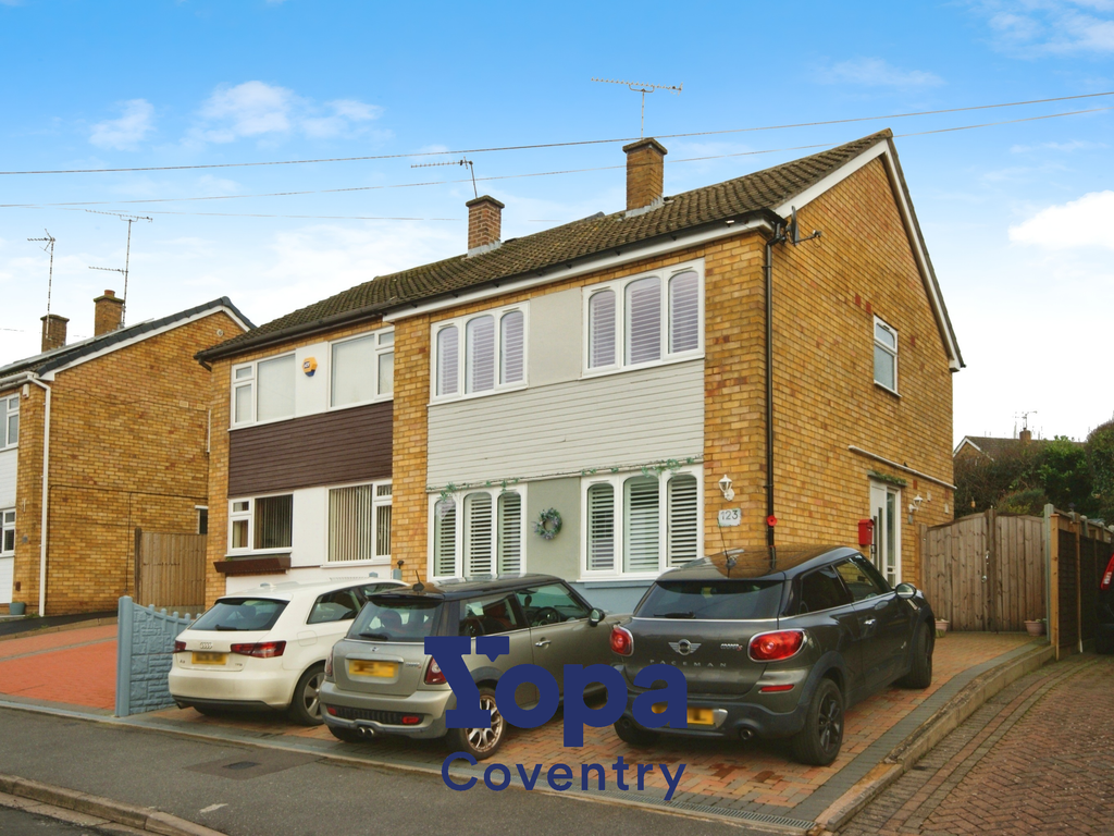 3 bed semidetached house for sale in Oxendon Way, Binley, Coventry CV3