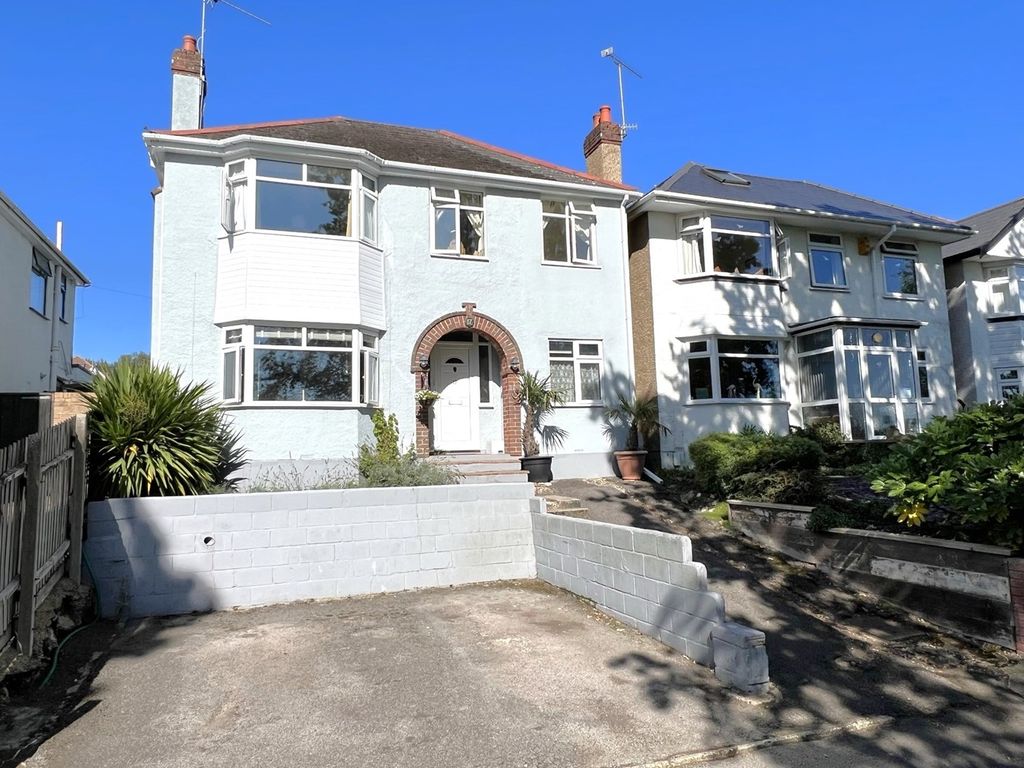 5 bed detached house for sale in Playfields Drive, Branksome, Poole