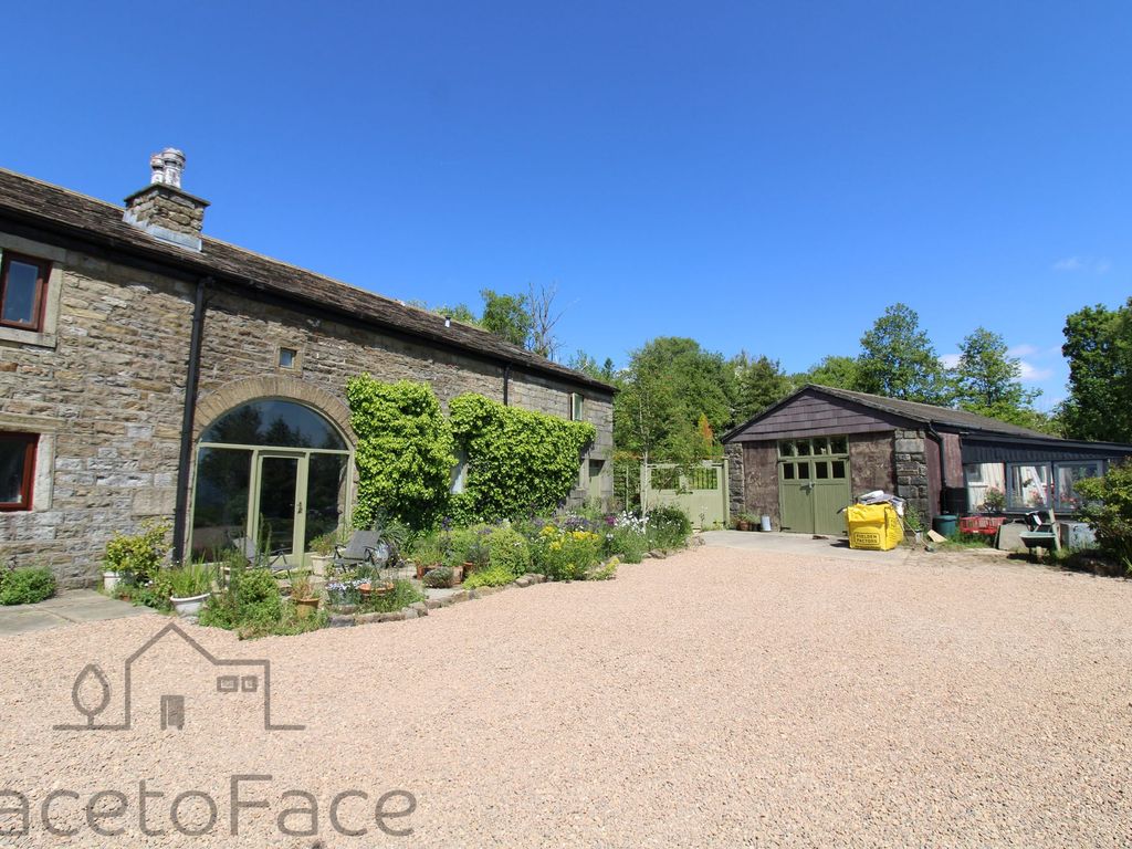 4 bed barn conversion for sale in Flower Scar Road, Todmorden OL14, £