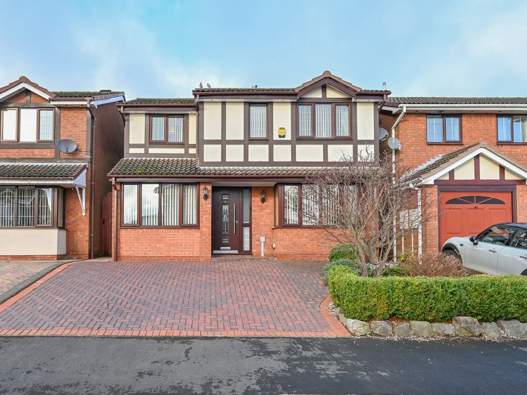 4 bed detached house for sale in Burleigh Close, Hednesford, Cannock WS12, £340,000 Zoopla