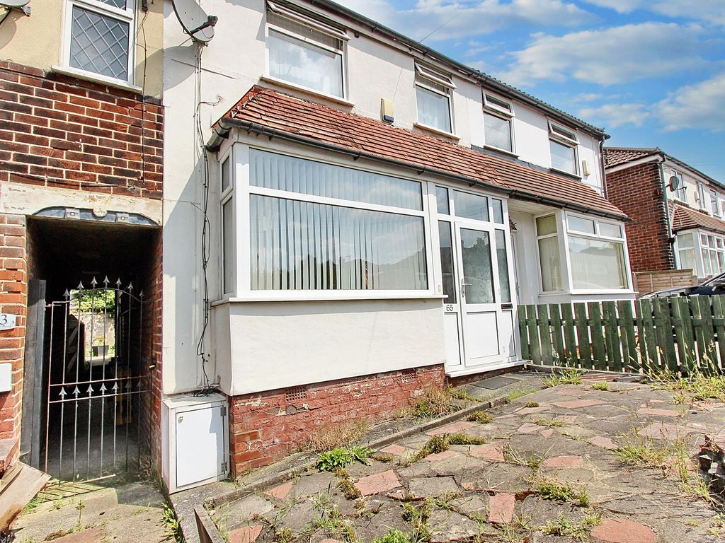 2 bed terraced house for sale in Caldecott Road, Manchester M9, £