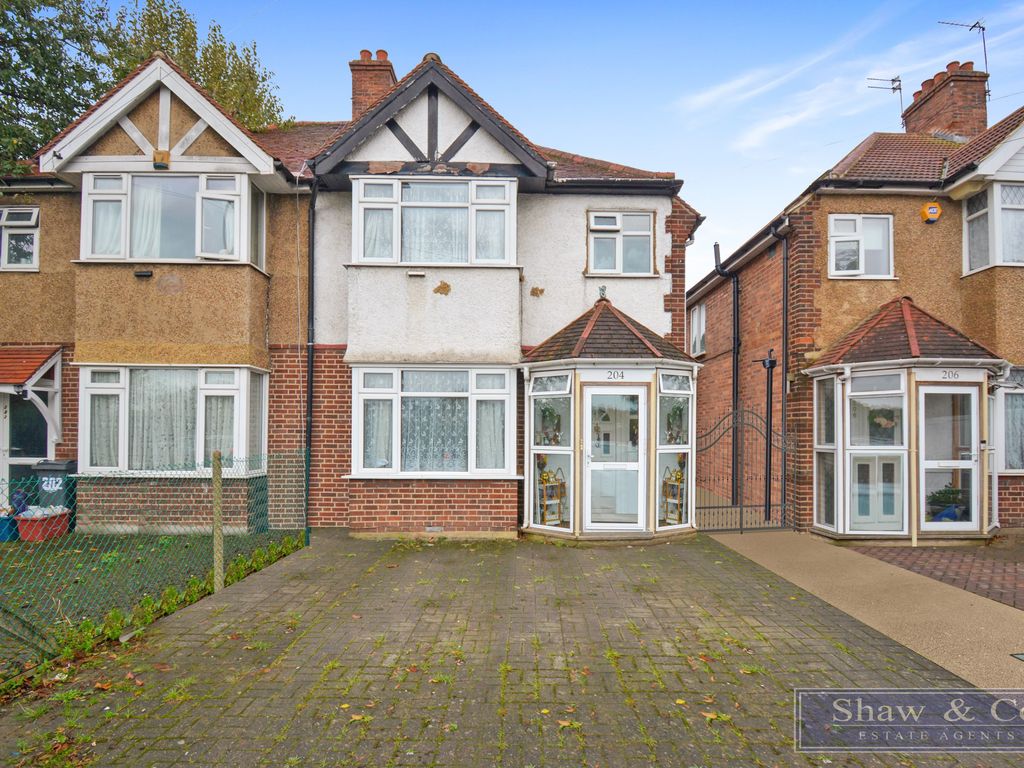 3 bed semidetached house for sale in North Hyde Lane, Southall UB2, £