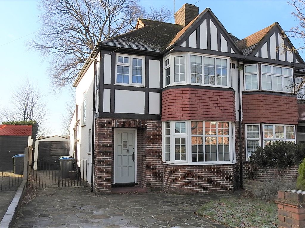 3 bed semidetached house for sale in Portland Avenue, Motspur Park KT3