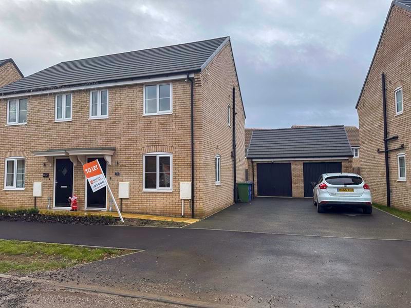 3 bed semidetached house to rent in Woodland Road, Kirton, Boston PE20