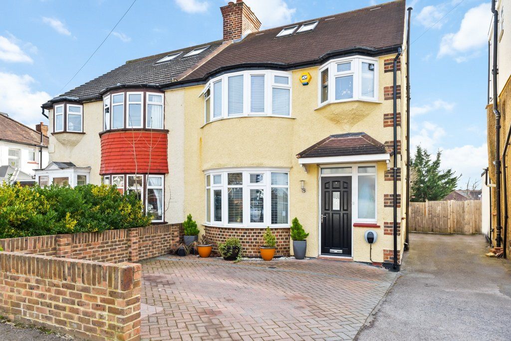 4 bed semidetached house for sale in Waverley Avenue, Surbiton KT5