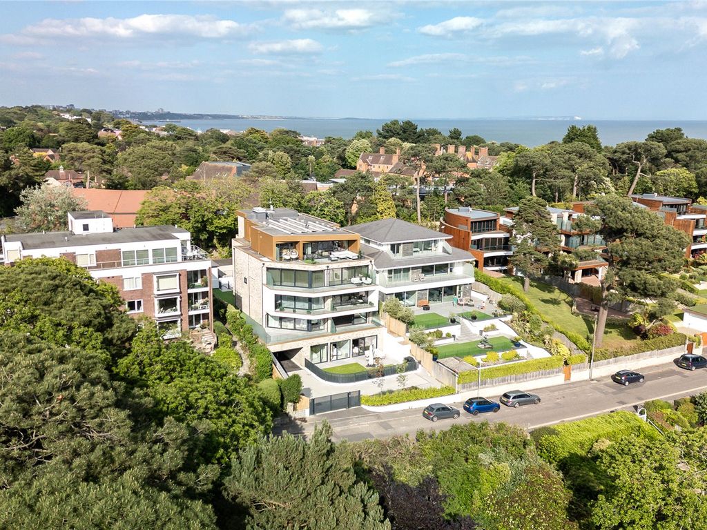 2 bed flat for sale in Chaddesley Glen, Poole, Dorset BH13, £1,375,000