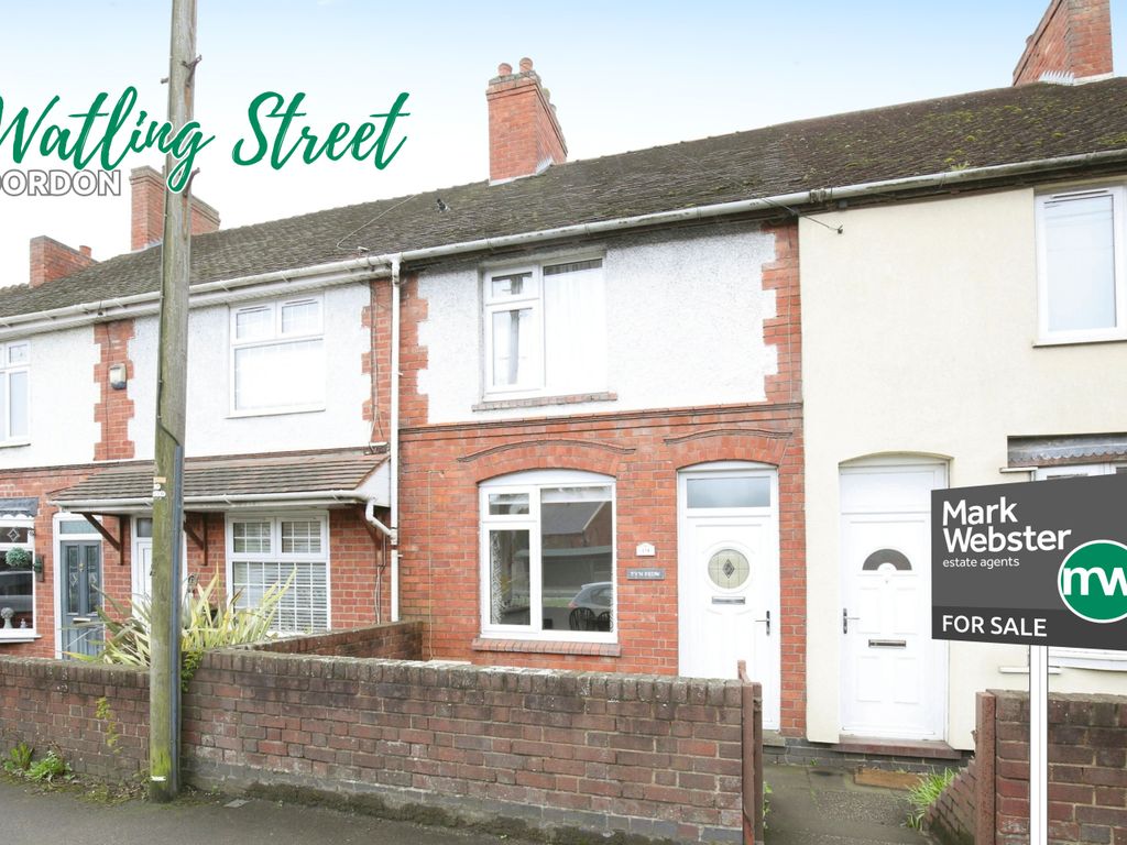 2 bed terraced house for sale in Watling Street, Dordon, Tamworth B78, £140,000 Zoopla