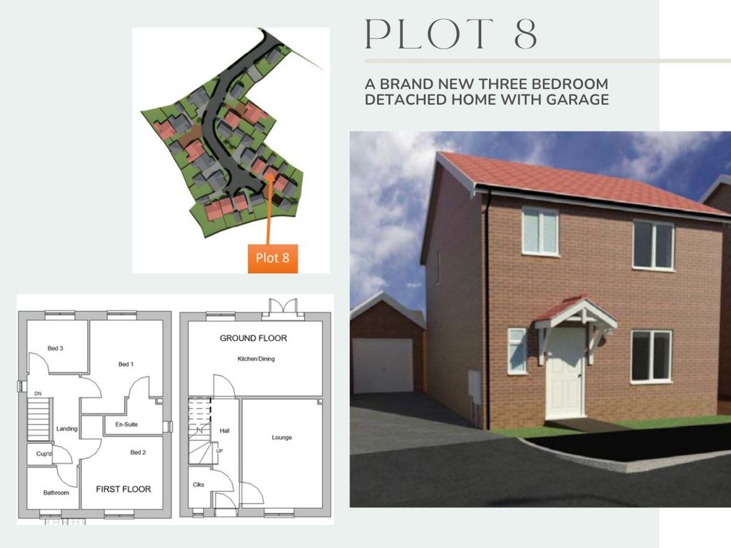 New home, 3 bed detached house for sale in St. Teilo Street