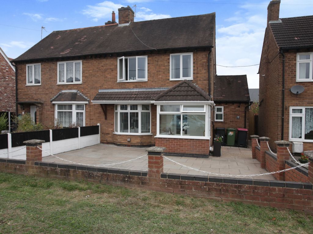 3 bed semidetached house for sale in Spon Lane, Grendon, Atherstone