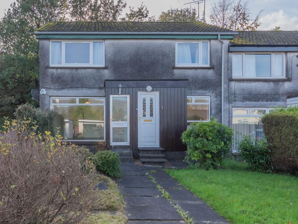 2 bed flat for sale in Woodside Road, Tullibody, Alloa FK10, £94,995