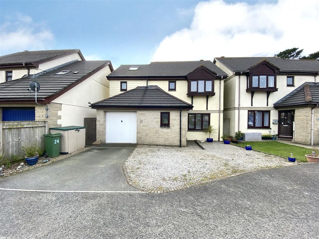4 bed detached house for sale in Pine Close, Clodgey Lane, Helston TR13
