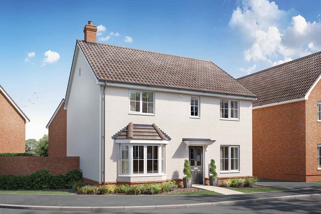 New home, 4 bed detached house for sale in "Manford Plot 53" at Field