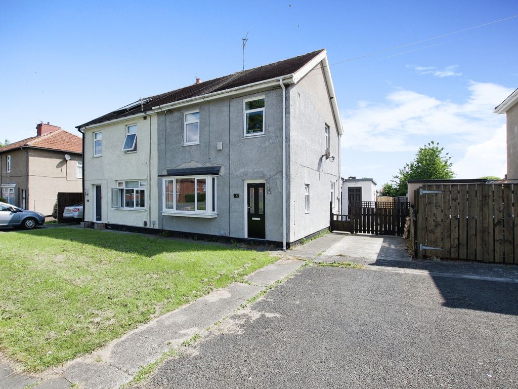3 bed semidetached house for sale in Park Lane, Shiremoor, Newcastle