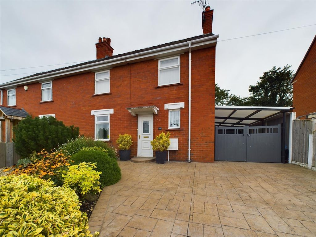 2 bed semidetached house for sale in Bluebell Estate, Pandy, Wrexham