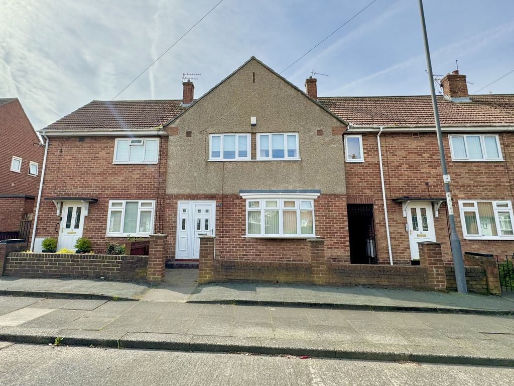 3 bed terraced house for sale in Raleigh Road, Redhouse, Sunderland