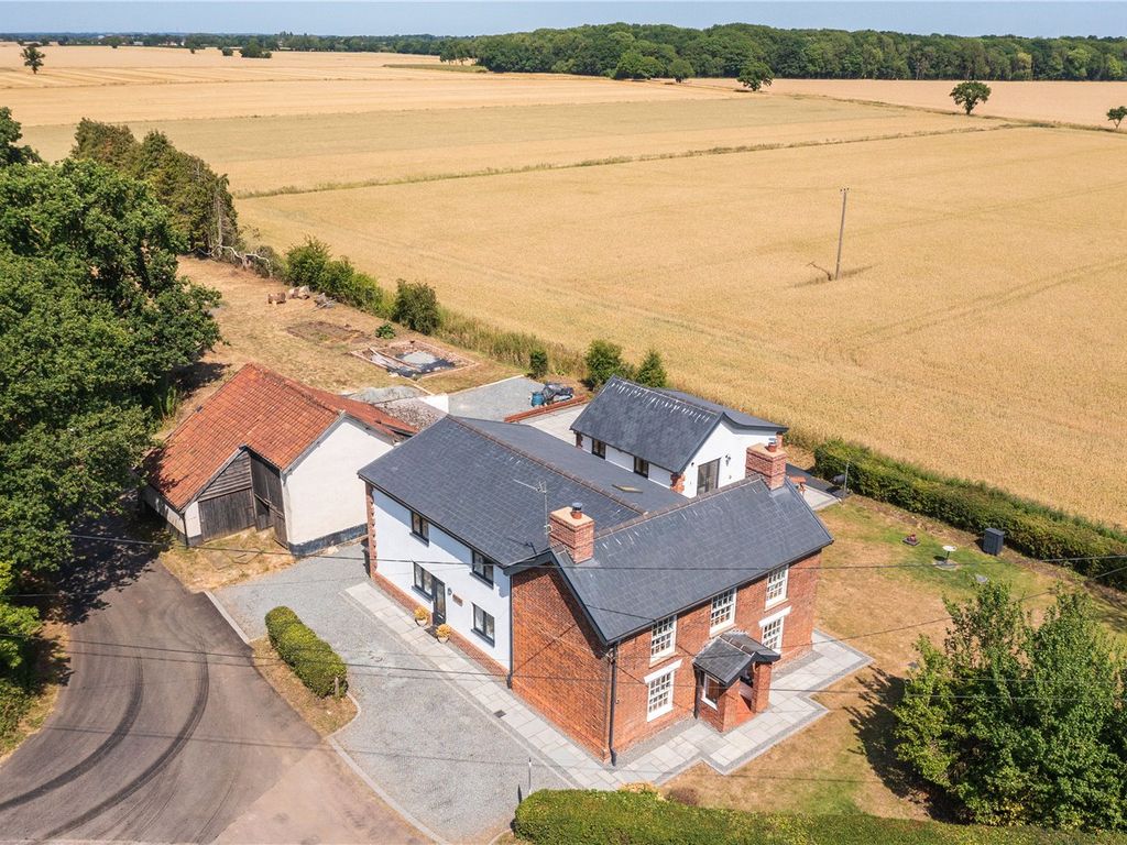 5 bed detached house for sale in Wood Lane, Pulham Market, Diss
