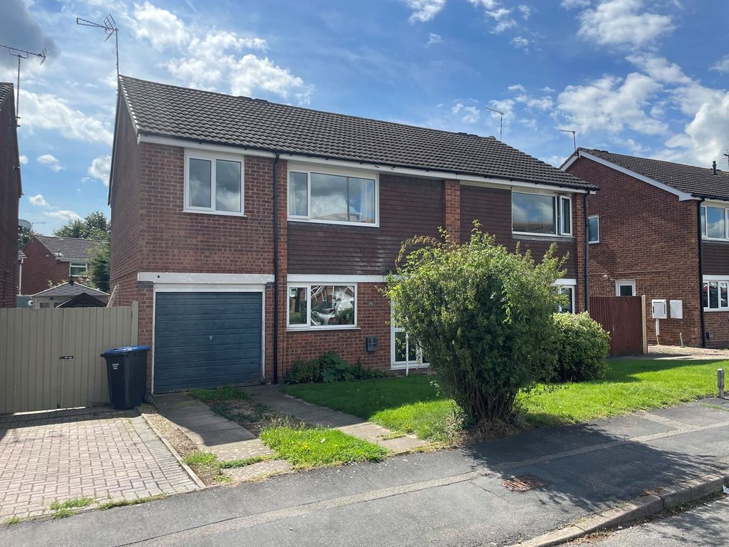 4 bed semidetached house for sale in Blenheim Crescent, Broughton Astley, Leicester LE9, £