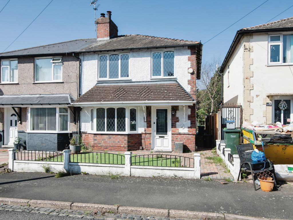 3 bed semidetached house for sale in Morris Street, West Bromwich B70
