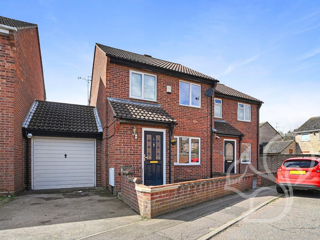 3 bed semidetached house for sale in Maraschino Crescent, Holt Drive