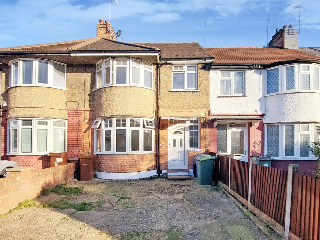 3 bed terraced house to rent in Abercorn Crescent, South Harrow, Harrow
