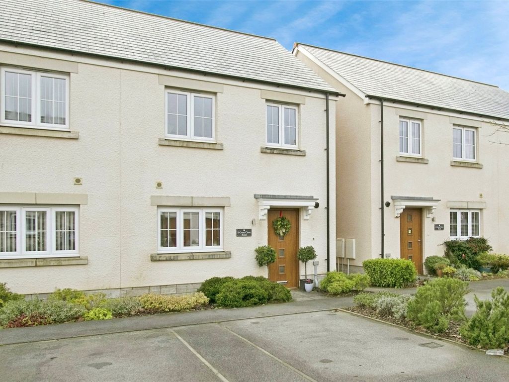 2 bed semidetached house for sale in Great Close Road, St. Erme, Truro