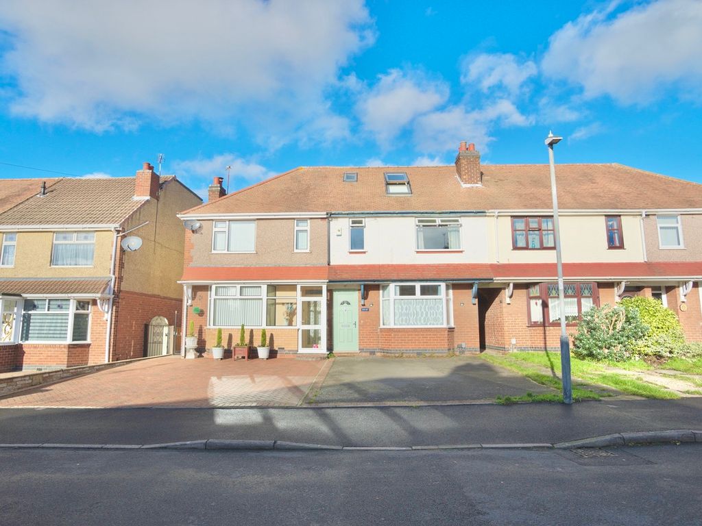 4 bed terraced house for sale in Frances Crescent, Bedworth, United