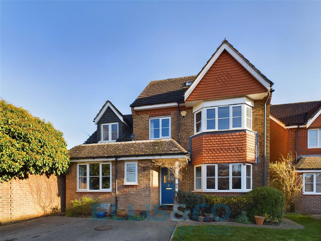 4 bed detached house for sale in Copper Beech View, Tonbridge, Kent TN9