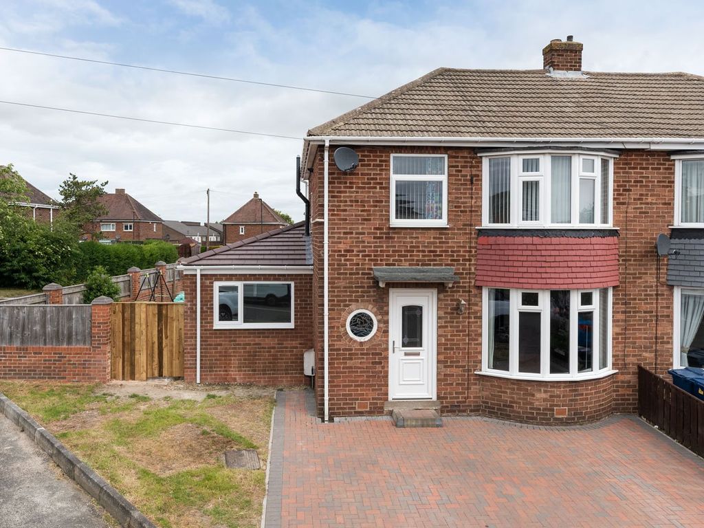 3 bed semidetached house for sale in Langdon Road, Newcastle Upon Tyne