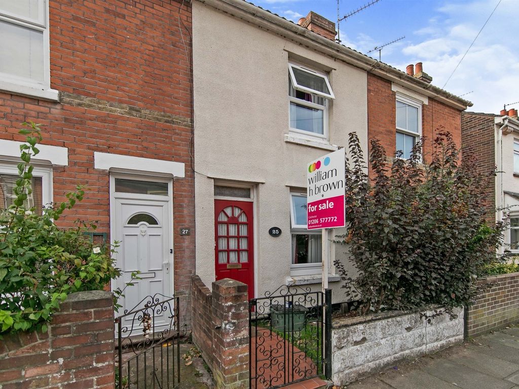 2 bed terraced house for sale in Canterbury Road, Colchester CO2, £