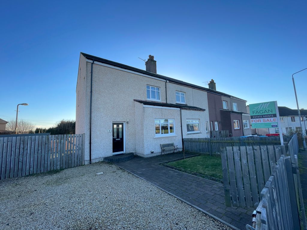 1 bed end terrace house for sale in Dunvegan Avenue, Coatbridge ML5, £